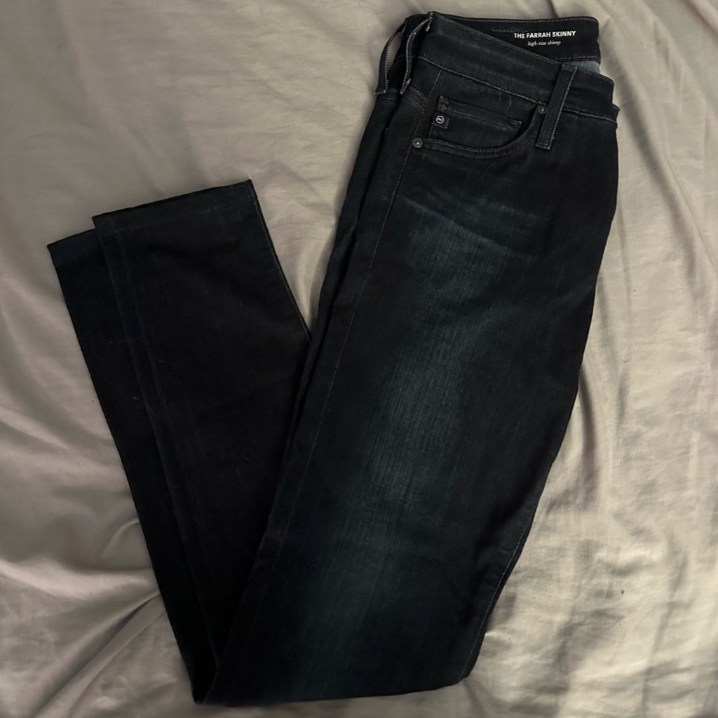 Ag Adriano Goldschmied The Farrah Skinny High Rise Skinny Jeans Women’s 25r